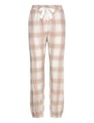 Flannel Pyjama Pants Beige Hunkemöller