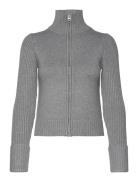 Zip Cardigan Grey Weekday