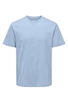 Onsmax Life Ss Stitch Tee Noos Blue ONLY & SONS