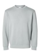 Slhemanuel Soft Crew Neck Sweat Noos Grey Selected Homme