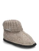 Slippers Wool Beige Huttelihut