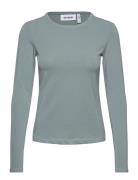 Slim Fitted Long Sleeve Green Weekday