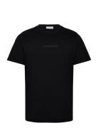 Lindbergh Print Tee S/S Black Lindbergh