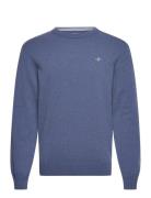 Superfine Lambswool C-Neck Blue GANT