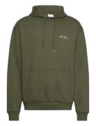 Crew Hoodie Green Les Deux