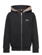 Hooded Cardigan Black BOSS