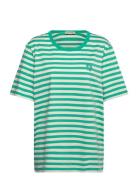 Tasaraita Unisex Unikko Ss Green Marimekko