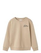 Nkmtegeo Ls Nreg Sweat Bru Beige Name It