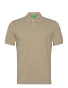 H/S Polo Shirt Khaki United Colors Of Benetton