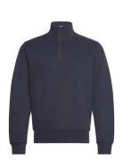 Sacker Rib Half Zip Navy GANT