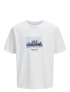 Jorvesterbro Picture Tee Ss Crew Jnr White Jack & J S