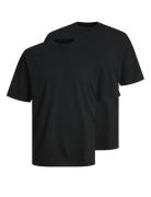 Jjebradley Tee Ss O-Neck 2Pk Mp Noos Black Jack & J S