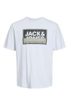 Jcologan Tee Ss Crew Neck Sn Mni White Jack & J S