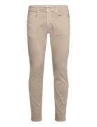 Anbass Trousers Slim Beige Replay