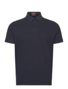 City Pique Polo Navy Superdry