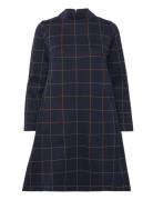 Bernadette Check Dress Navy Jumperfabriken