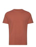 Mens Stretch Crew Neck Tee S/S Brown Lindbergh