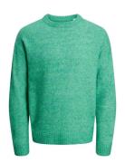 Jorollie Knit Crew Neck Sn Green Jack & J S