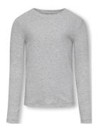 Kogriley O-Neck L/S Top Jrs Grey Kids Only