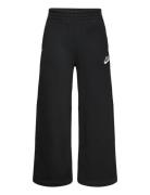 Nike Sportswear Club Fleece Wide Leg Pants Black Nike