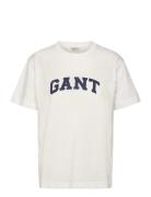 Rel Graphic Ss T-Shirt White GANT