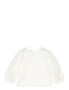 Embroidered Sleeve T-Shirt White Mango