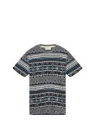 Akkikki Jacquard Tee Grey Anerkjendt