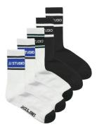 Jachugh Tennis Socks 5 Pack Jnr White Jack & J S