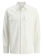 Jprccraymond Spring Solid Overshirt Sn White Jack & J S