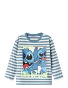 Nmmfabron Stitch Nreg Ls Top Wdi Blue Name It