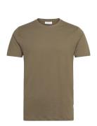 Tee S/S Khaki Lindbergh