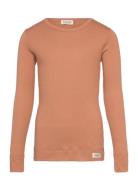 Plain Tee Ls Orange MarMar Copenhagen