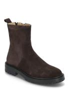 Boots - Flat Brown ANGULUS