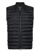 Light Padded Bomber Vest Black GANT