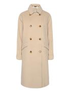 Mmvenice Wool Coat Beige MOS MOSH