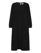 Lucasll Midi Dress Ls Black Lollys Laundry