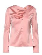 Asymmetrical Long Sleeve Top, 2261 Pink STINE GOYA