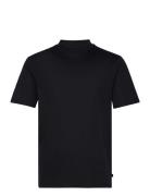 Ace Mock Neck T-Shirt Black J. Lindeberg