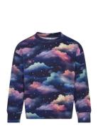 Sweater Sterry Sky Aop Navy Lindex