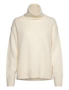 Relaxed Turtle-Neck Sweater Cream Filippa K