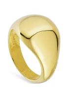 Atomic Dome Signet Ring Gold Jane Koenig