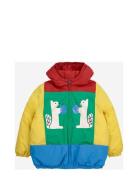 Hungry Squirrel Color Block Anorak Green Bobo Choses