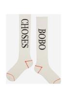 Bobo Choses Extra Long Socks White Bobo Choses