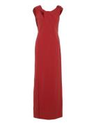 Knotted Floor Length Dress, 2274 El Red STINE GOYA