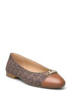 Rebecca Flex Ballet Brown Michael Kors