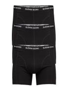 Cotton Stretch Boxer 3P Black Björn Borg