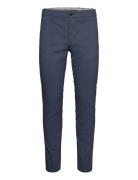 Aop Superflex Chino Pants Navy Lindbergh