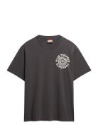 Outdoor Narrative Loose Tee Black Superdry