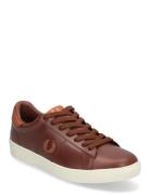 Spencer Leather Brown Fred Perry