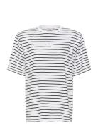 Samurillygz Striped Tee White Gestuz